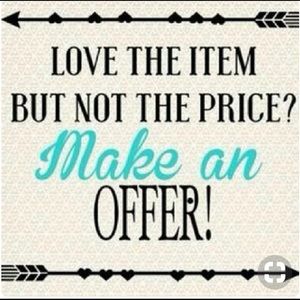 OFFERS WELCOME DON’T FORGET TO BUNDLE!!!